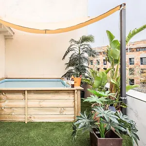 Apartamento Fantástico ático 2 Hab Y Gran Terraza Privada
